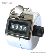 Advanced metallic hand counter MSJA144B